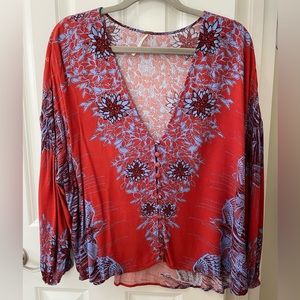 Free People Bird of a Feather blouse